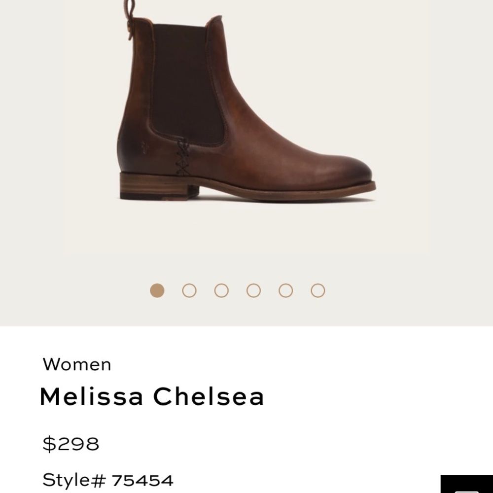 FRYE Melissa Chelsea Boots